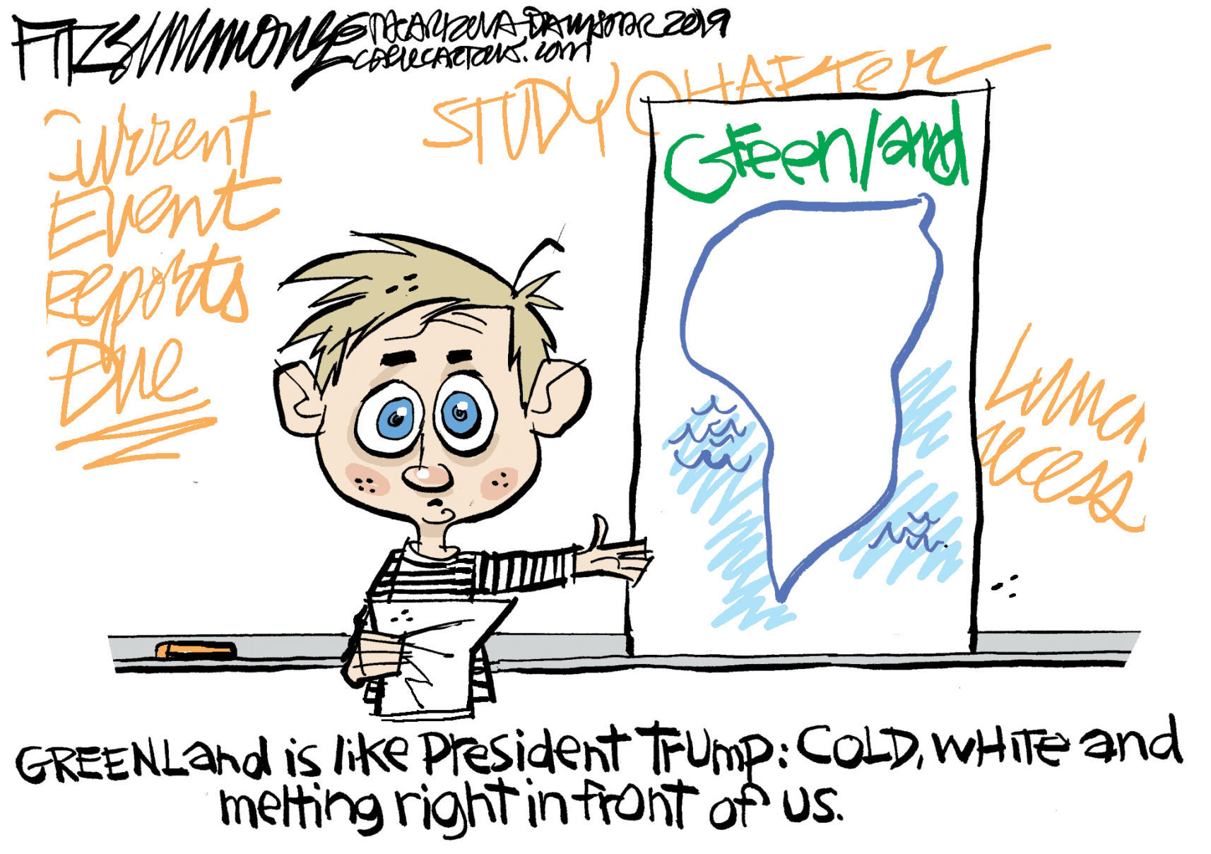 Daily Fitz Cartoon: O Greenland